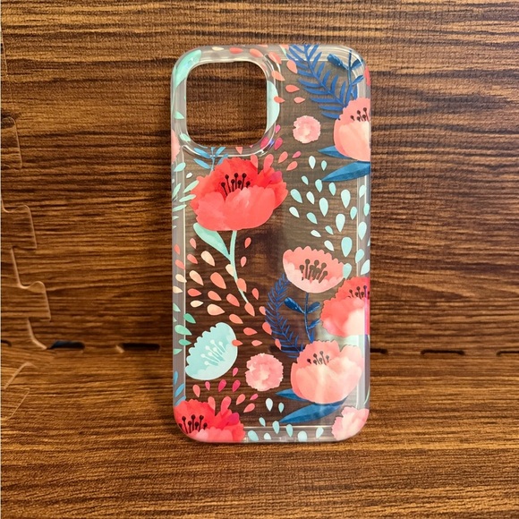 Tech21 Evo Art Botanical Garden iPhone 12 Pro Max Case - Pink and Blue - NIB - Picture 2 of 3